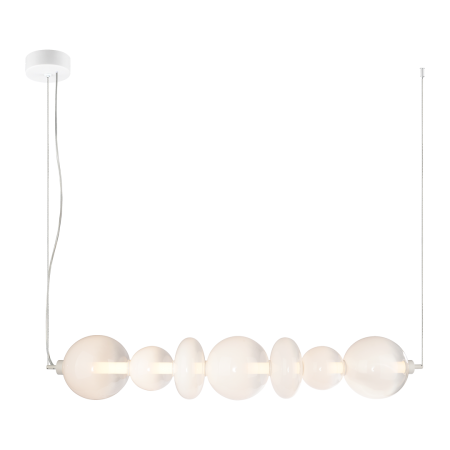 ILUMINAT - Lustra Milagro Daphne LED 40W 5094lm 3000K 230V White Metal & Sticlă IP20