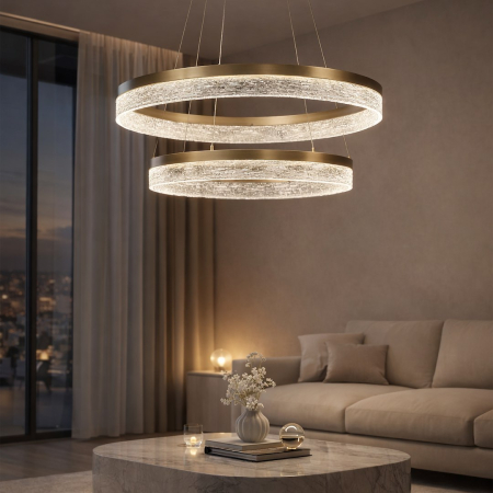 Lustra Milagro Gala LED 54W 4320lm 4000K 230V Gold Metal & Plastic IP20 [1]