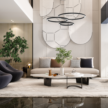 Lustra Milagro Galaxia LED 85W 5100lm 3500K 230V Black Metal & Plastic IP20 [3]