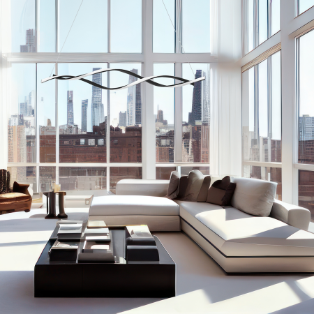 Lustra Milagro Grant LED 38W 1900lm 4000K 230V Black Aluminiu & Plastic IP20 [2]