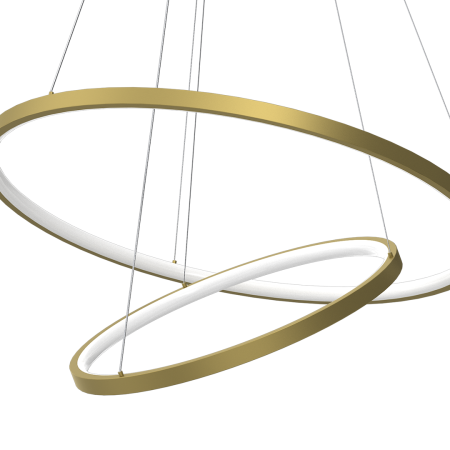 Lustra Milagro Hoop LED 51W  4000K 230V Gold Metal & Plastic IP20 [1]