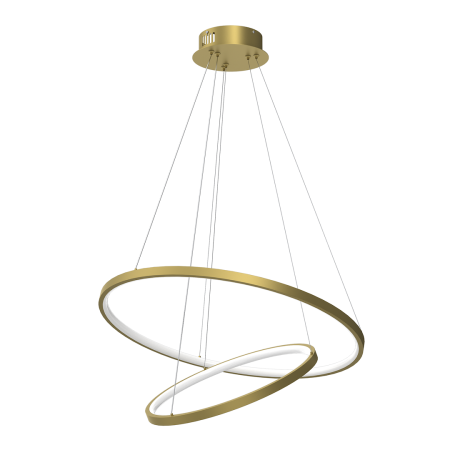 Moderne - Lustra Milagro Hoop LED 51W  4000K 230V Gold Metal & Plastic IP20