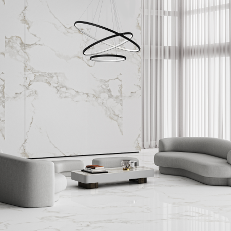 Lustra Milagro Hoop LED 93W  4000K 230V Black Metal & Plastic IP20 [2]