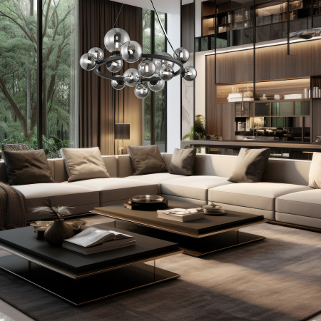 Lustra Milagro Mila G9 14xG9 max 9W   230V Black Metal & Sticlă IP20 [3]