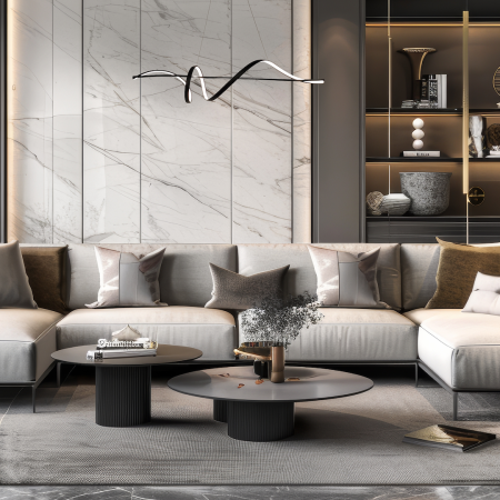 Lustra Milagro Sash LED 36W 2300lm 4000K 230V Black Metal & Plastic IP20 [3]