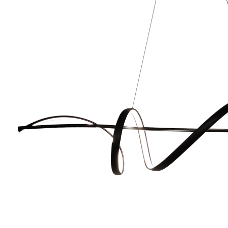 Lustra Milagro Sash LED 36W 2300lm 4000K 230V Black Metal & Plastic IP20 [1]