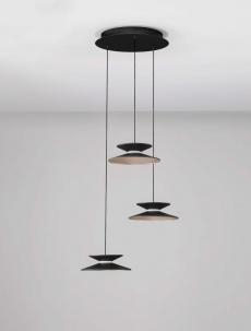 Lustre - Lustra MORFI Nova Luce 9416950 LED 14 W, 280 lm, 3000K IP20 Sandy Black