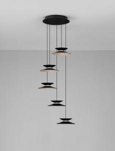 Lustre - Lustra MORFI Nova Luce 9416951 LED 24 W, 771 lm, 3000K IP20 Sandy Black