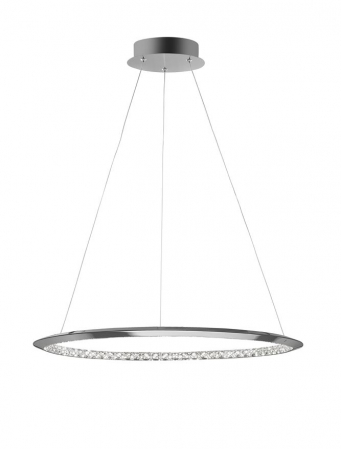 Lustre - Lustra NETUNO Nova Luce 9364039 LED 32 W , 1580 lm, 3000K IP20 Chrome