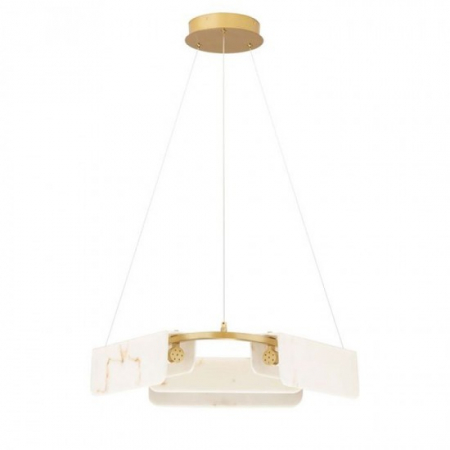 Lustre - Lustra Nova Luce Aider, alama, LED, 34W, 2146 lumeni, alb cald 3000K, D.63 cm, 9019758