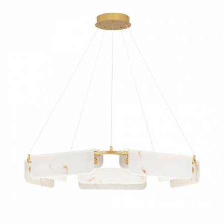 Lustre - Lustra Nova Luce Aider, alama, LED, 45W, 2707 lumeni, alb cald 3000K, D.93 cm, 9019759