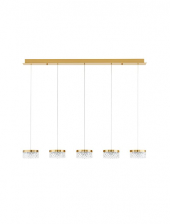 Lustra Nova Luce BION 9186943 LED 32W 3000K 2040lm Brass Gold & Acrylic  IP20 [1]