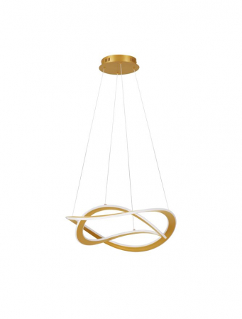 Lustra Nova Luce CELESTIA 9030645 LED 87W 3000K 3141lm Brass Gold Aluminium & Acrylic  Triac Dimmable IP20 [2]