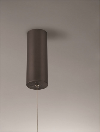 Lustra Nova Luce ELOW EN 9345649 LED 60W 3000K 2552lm Brushed BroW n Coffee Aluminium & Silicone  Triac Dimmable IP20 [6]
