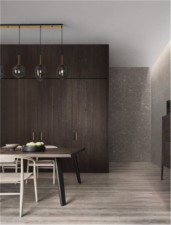 Lustra Nova Luce LATO E14 4X5W   Brass Gold Metal & Smoky Glass Black Fabric Wire IP20 [1]