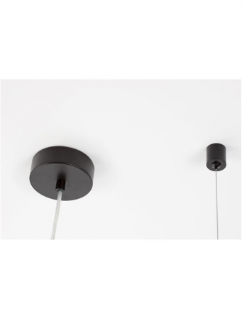 Lustra Nova Luce ODILLIA G9 7x5W   Matt Black Metal & Glass IP20 [11]