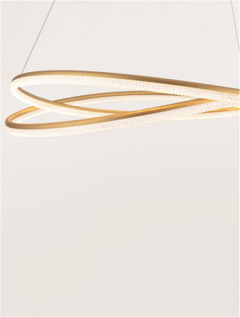 Lustra Nova Luce OPEHLIA 9186936 LED 68W 3000K 5637lm Brass Gold Aluminium   IP20 [7]