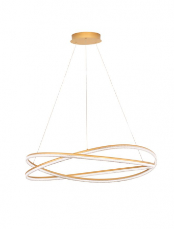 Lustra Nova Luce OPEHLIA 9186936 LED 68W 3000K 5637lm Brass Gold Aluminium   IP20 [2]