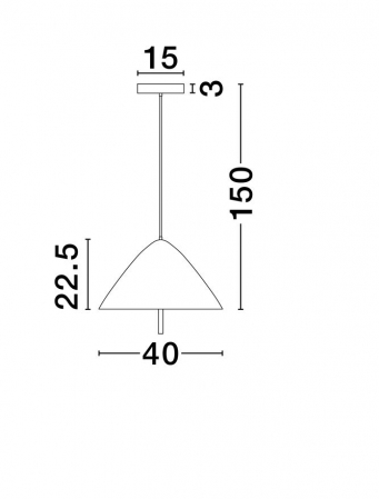 Lustra Nova Luce OROS 9695288 Sandy Black Metal & Acrylic LED 17W 917lm 3000K IP20 [5]