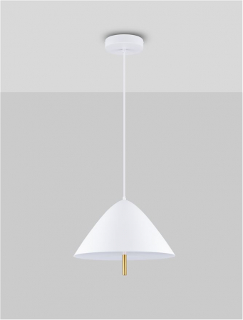Lustra Nova Luce OROS 9695289 Sandy White Metal & Acrylic LED 17W 917lm 3000K IP20 [2]