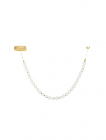 Lustra Nova Luce PERLA 9186955 LED 48W 3000K 4031lm Gold Metal & Opal Glass  IP20 [1]