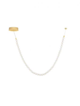 Lustra Nova Luce PERLA 9186956 LED 69W 3000K 5524lm Gold Metal & Opal Glass  IP20 [1]