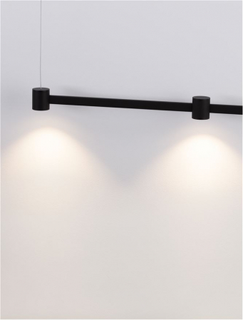 Lustra Nova Luce PUIZE 9002050 LED 21W 3000K 1665lm Sandy Black Aluminium  IP20 [8]