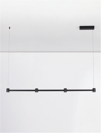 Lustra Nova Luce PUIZE 9002051 LED 24W 3000K 2316lm Sandy White Aluminium   IP20 [4]