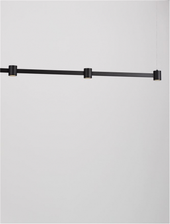 Lustra Nova Luce PUIZE 9002052 LED 30W 3000K 2755lm Sandy Black Aluminium  IP20 [7]