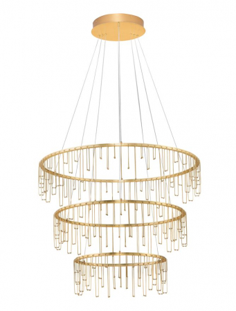 Moderne - Lustra Nova Luce STELLAR 9186970 LED 72W 3000K 5866lm Matt Brass Gold Copper Triac Dimmable IP20