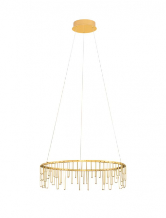 Moderne - Lustra Nova Luce STELLAR 9186974 LED 26W 3000K 1981lm Matt Brass Gold Copper Triac Dimmable IP20