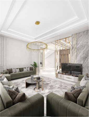 Lustra Nova Luce STELLAR 9186976 LED 31W 3000K 2563lm Matt Brass Gold Copper Triac Dimmable IP20 [1]