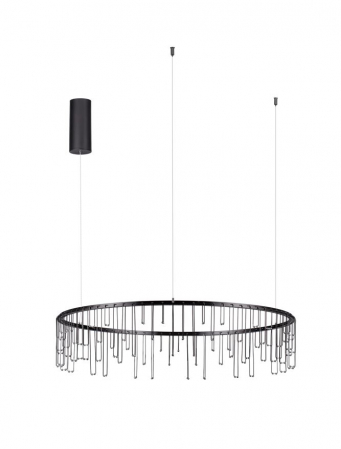Moderne - Lustra Nova Luce STELLAR 9186977 LED 30W 3000K 2422lm Black Chrome Copper  Triac Dimmable IP20