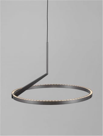 Lustra Nova Luce TILIA 9088139 Triac Dimmable Foggy Nickel Aluminium LED 31W 2210lm 2700K-3000K-4000K CCT IP20 [4]