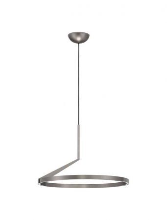 Lustre - Lustra Nova Luce TILIA 9088139 Triac Dimmable Foggy Nickel Aluminium LED 31W 2210lm 2700K-3000K-4000K CCT IP20
