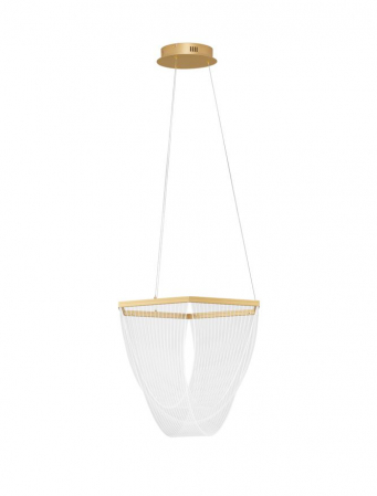 Lustra Nova Luce VALENTIN 9030636 LED 35W 3000K 2995lm Brass Gold Aluminium &Acrylic  Triac Dimmable IP20 [2]