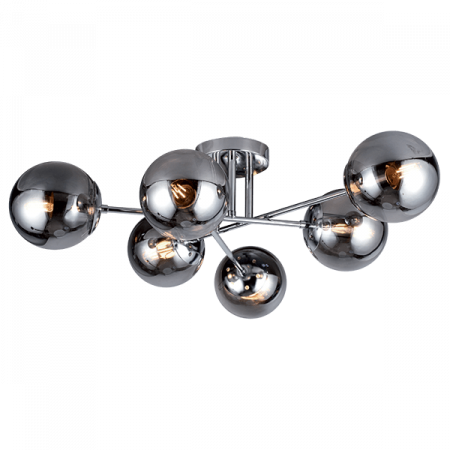 Lustre - Lustra OEM ANAMER E14  6x40W   Metal/Glass Chrome 730x640x200 IP20