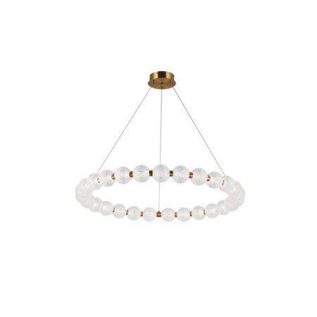 Lustre - Lustra OEM COLLANA LED 55W 4290LM 2700K/4000K/6400K Metal Cooper 800x1000mm IP20