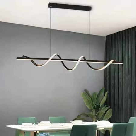 ILUMINAT - Lustra OEM LED integrat 106W CCT (3000K+4000K+6500K) Metal+Acril 1000×290×H1000mm