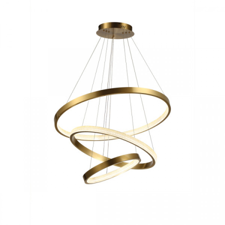 Lustre - Lustra OEM NORICA LED 78W 6084lm 3000K/4000K/6400K Metal Gold 800x1500mm IP20