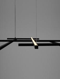 Lustra PACE Nova Luce 9002056 LED 83 W, 4847 lm, 3000K IP20 Sandy Black [2]