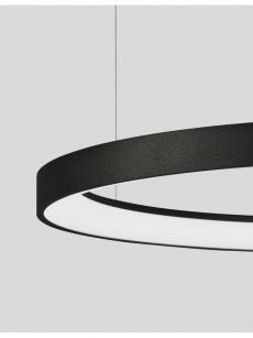 ILUMINAT - Lustra PERTINO Nova Luce 9853684 LED 48 W , 2773 lm, 3000K IP20 Sandy Black