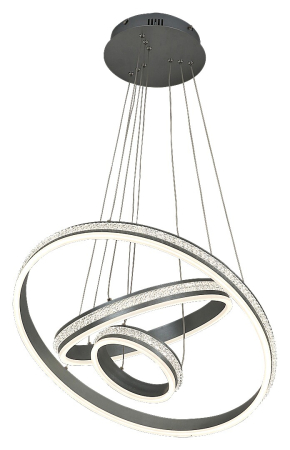 Lustre - Lustra Rabalux Avalon LED 75W 4730lm 4000K metal acril aluminiu șlefuit alb IP20