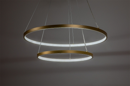 Lustra Rabalux Beliza LED 75W 6100lm 3000-6500K metal silicon auriu alb IP20 [6]