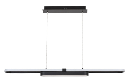 Lustra Rabalux Contessa LED 48W 2550lm 4000K metal black stil modern, IP20 72030 [1]