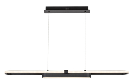 ILUMINAT - Lustra Rabalux Contessa LED 48W 2550lm 4000K metal black stil modern, IP20 72030
