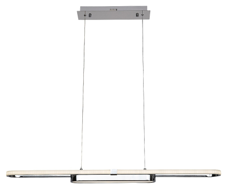 Lustre - Lustra Rabalux Contessa LED 48W 2900lm 4000K metal plastic crom alb IP20