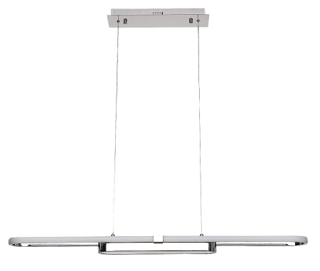 Lustra Rabalux Contessa LED 48W 2900lm 4000K metal plastic crom alb IP20 [1]