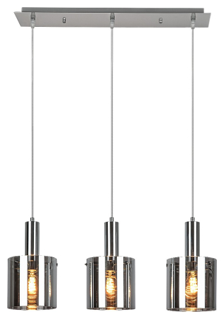 ILUMINAT INTERIOR - Lustra Rabalux Donati E27 E27 3x MAX 60W   metal chrome stil modern 230V, 50Hz IP20 5250