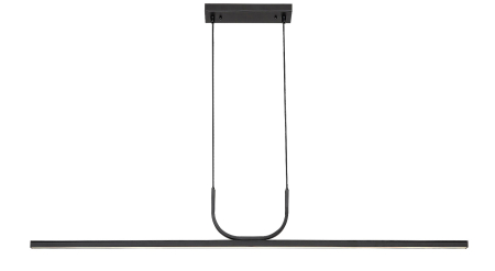 ILUMINAT - Lustra Rabalux Elia LED 25W 1150lm 3000 aluminiu mat black stil modern 230V, 50Hz IP20 72127